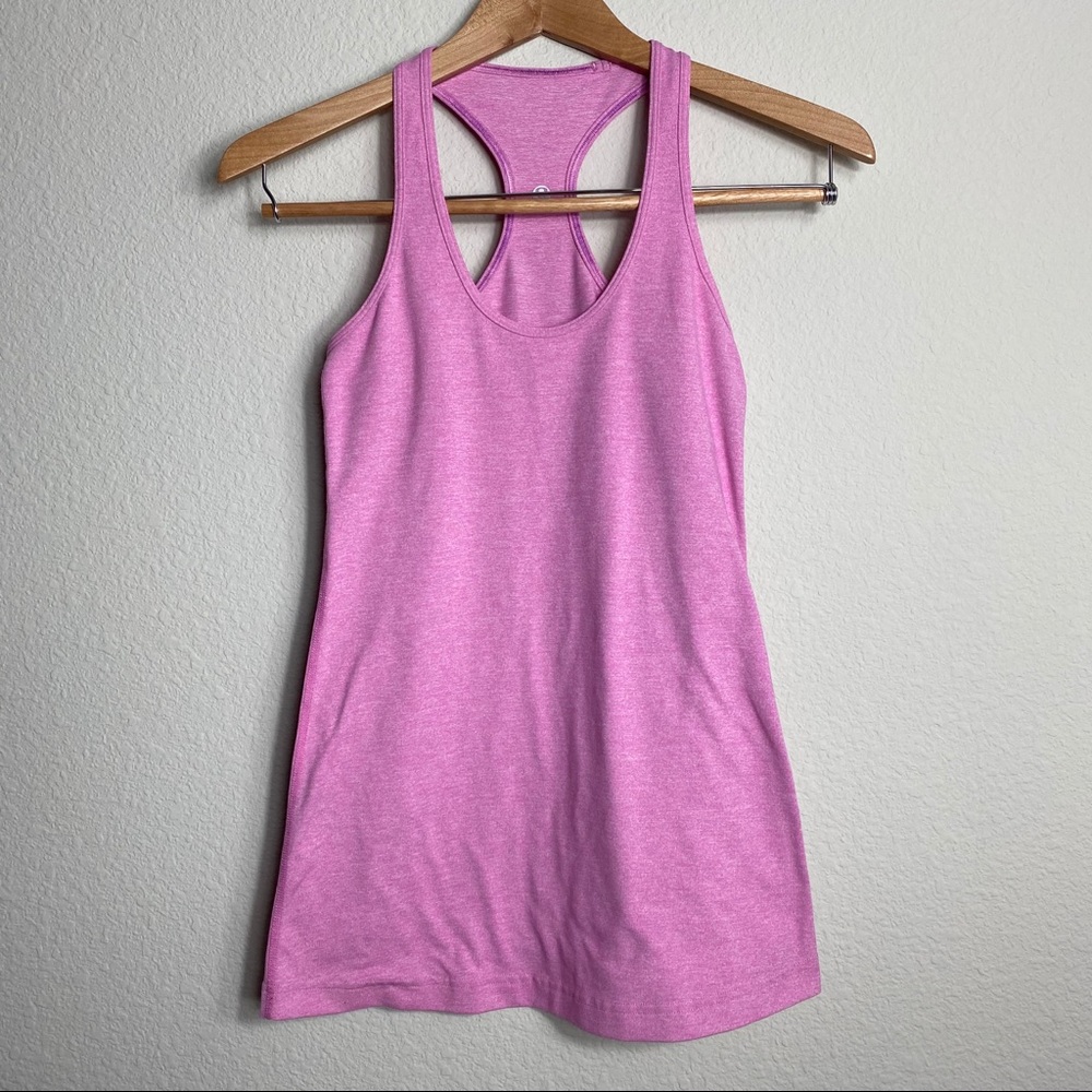 Lululemon Athletica Pink Racer Back Tank 4